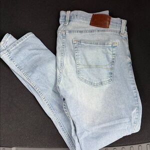 Hollister Light Blue Denim Skinny Jeans